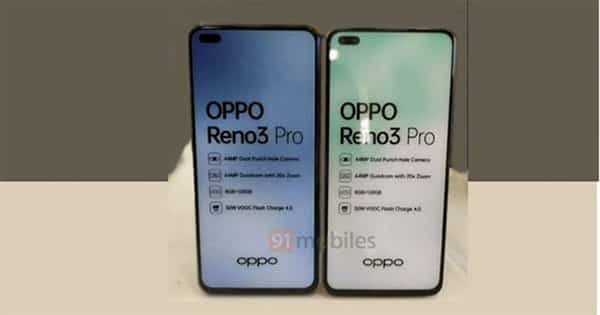 Hình ảnh thực tế mắt trước OPPO Reno 3 Pro sắp ra mắt