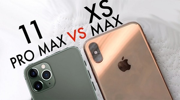 So sánh màn hình và thiết kế iPhone 11 Pro max và Xs Max