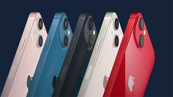 iPhone 13 mini có 5 lựa chọn màu sắc ấn tượng