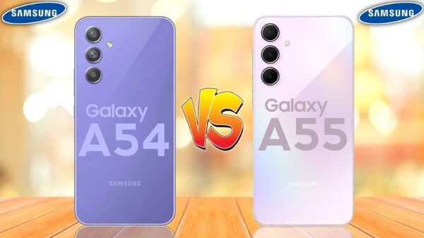 So sánh Samsung A55 và A54.